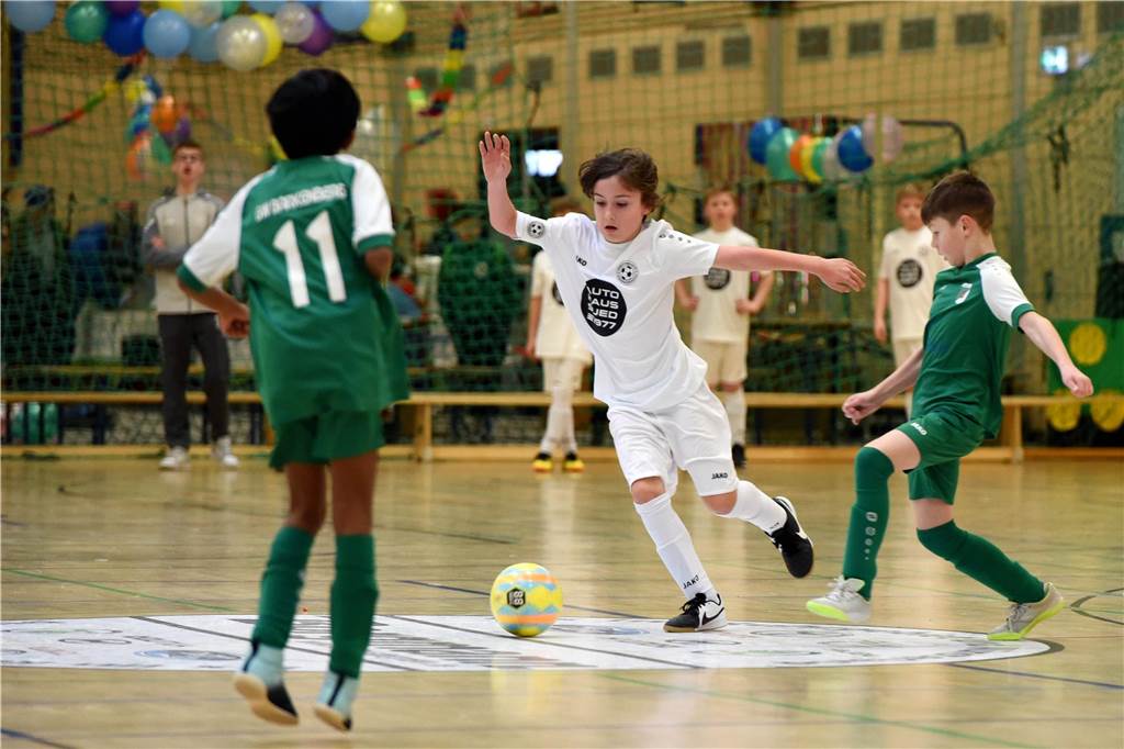 Dorstener Hallenstadtmeisterschaft der E-Junioren, 11.2.2024, Sporthalle Gesamtschule Wulfen