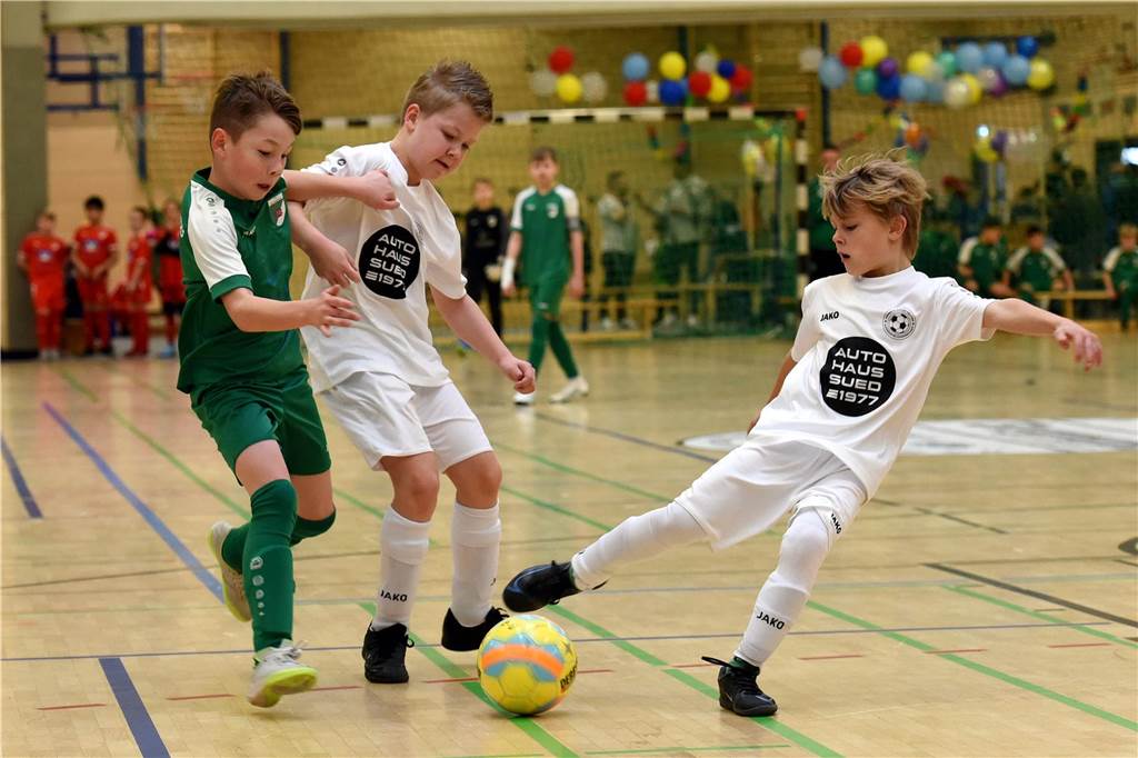 Dorstener Hallenstadtmeisterschaft der E-Junioren, 11.2.2024, Sporthalle Gesamtschule Wulfen