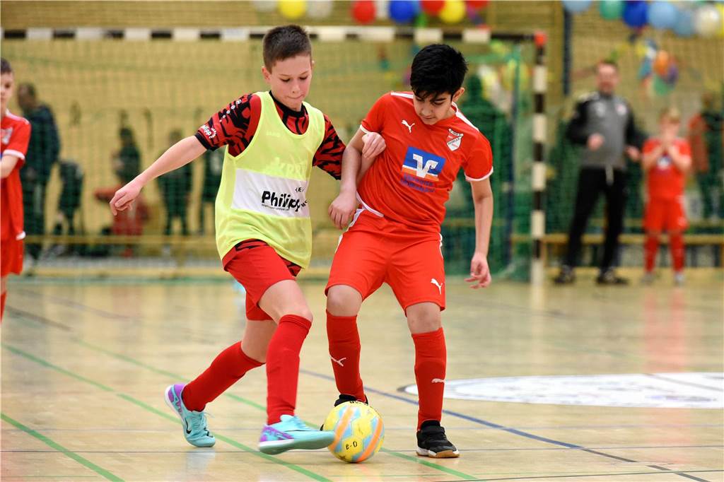 Dorstener Hallenstadtmeisterschaft der E-Junioren, 11.2.2024, Sporthalle Gesamtschule Wulfen