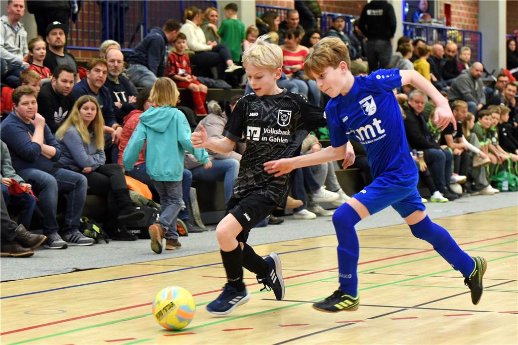 Dorstener Hallenstadtmeisterschaft der E-Junioren, 11.2.2024, Sporthalle Gesamtschule Wulfen