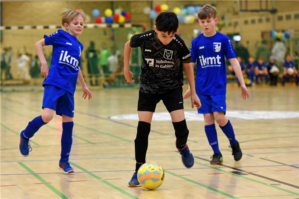 Dorstener Hallenstadtmeisterschaft der E-Junioren, 11.2.2024, Sporthalle Gesamtschule Wulfen