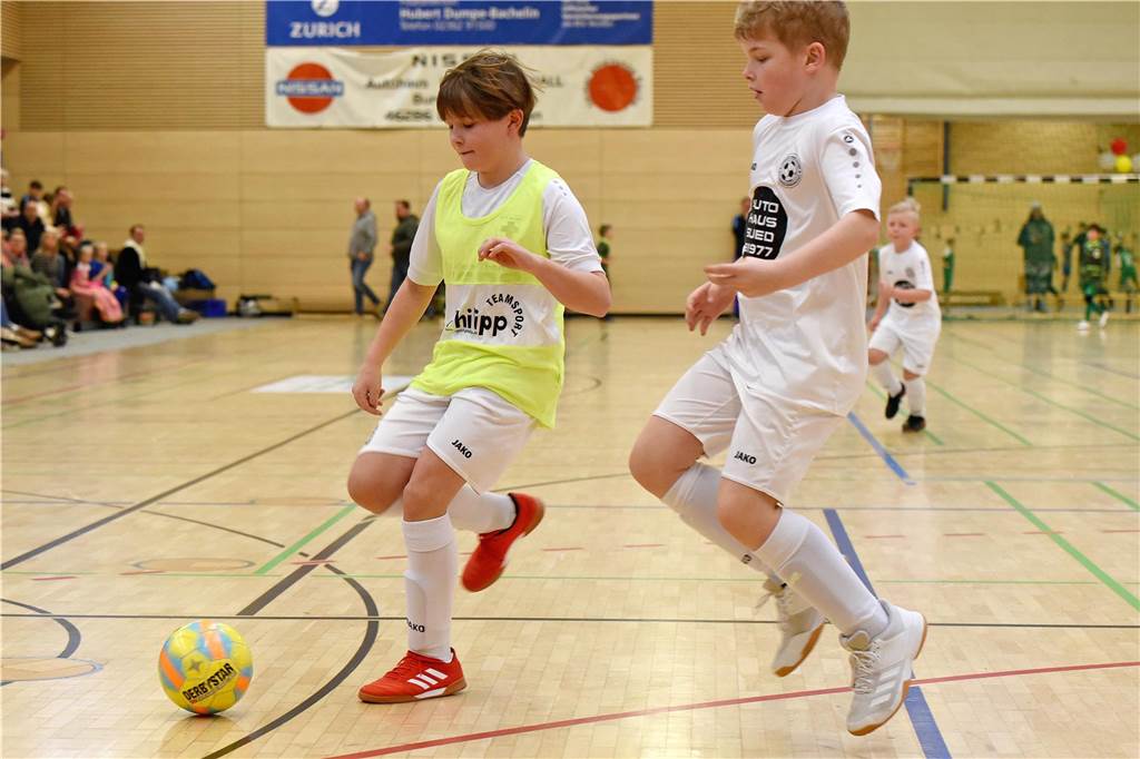 Dorstener Hallenstadtmeisterschaft der E-Junioren, 11.2.2024, Sporthalle Gesamtschule Wulfen