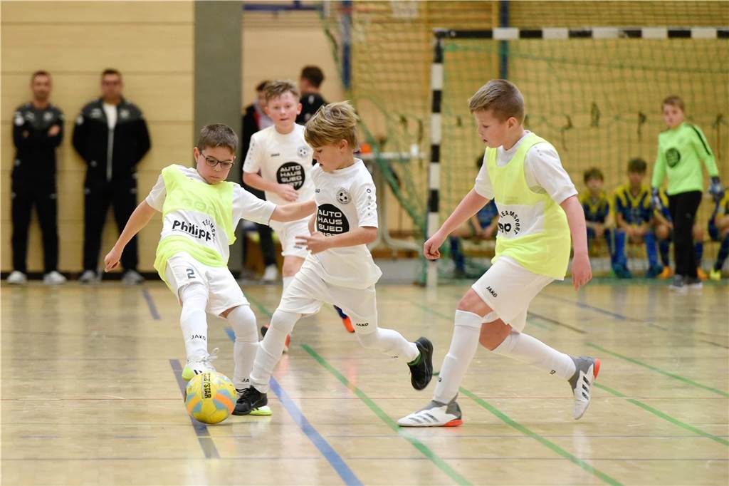 Dorstener Hallenstadtmeisterschaft der E-Junioren, 11.2.2024, Sporthalle Gesamtschule Wulfen
