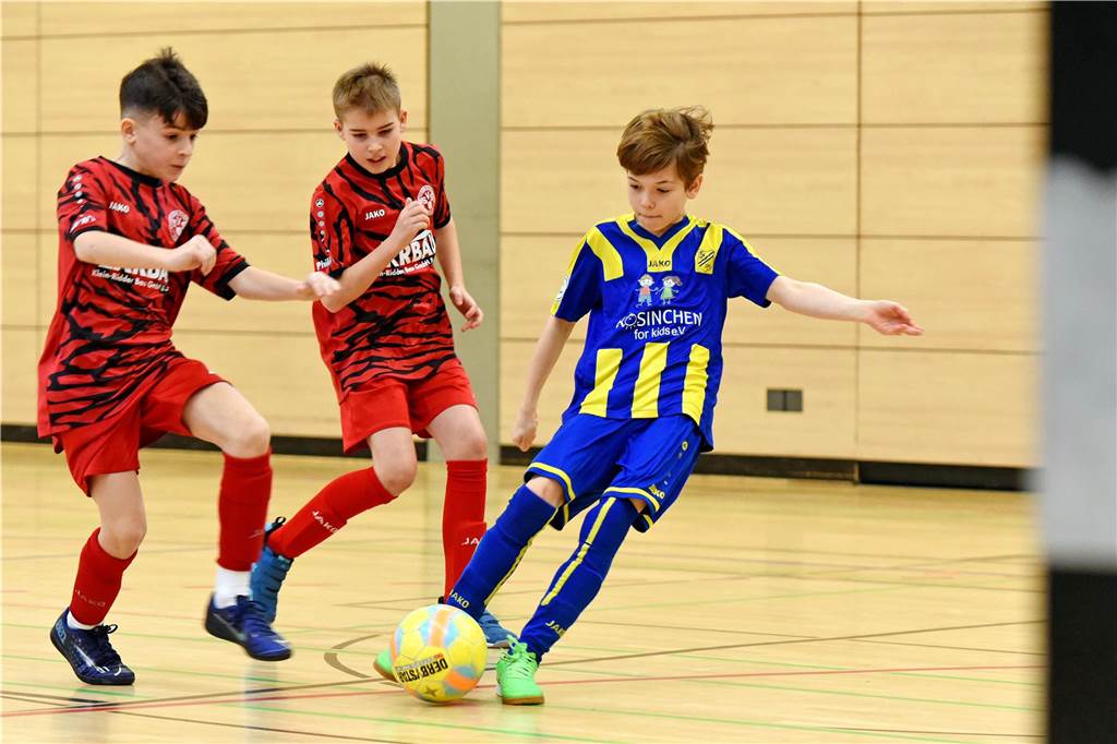 Dorstener Hallenstadtmeisterschaft der E-Junioren, 11.2.2024, Sporthalle Gesamtschule Wulfen