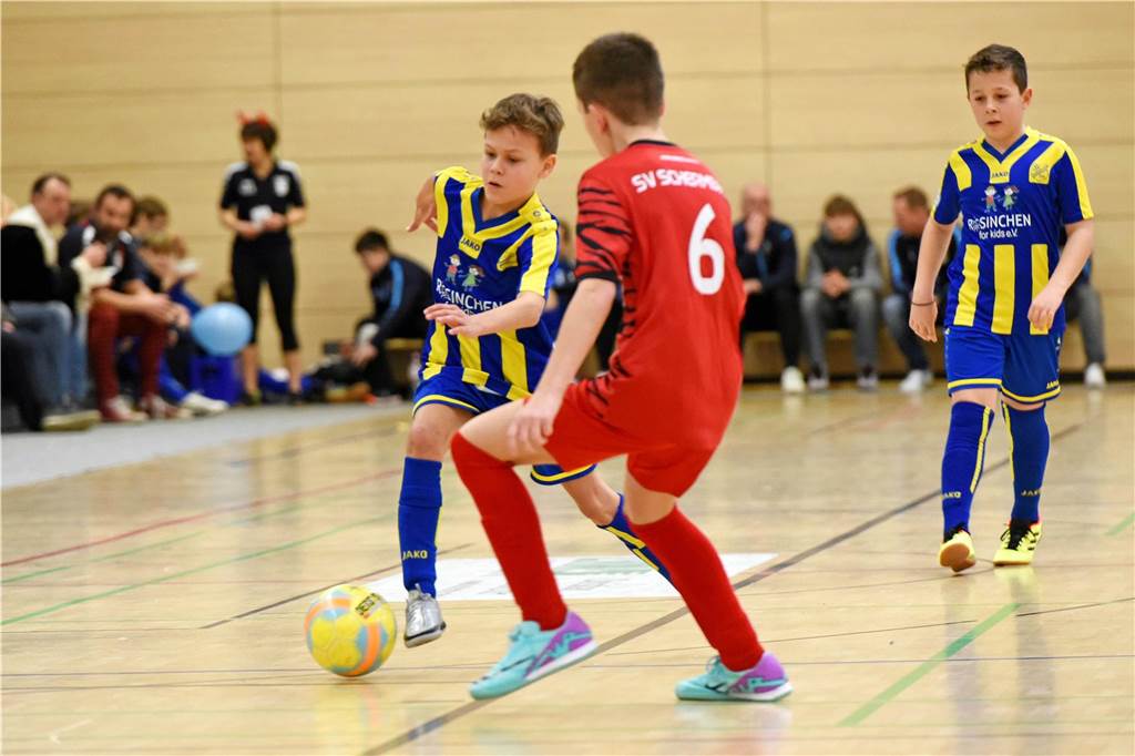 Dorstener Hallenstadtmeisterschaft der E-Junioren, 11.2.2024, Sporthalle Gesamtschule Wulfen