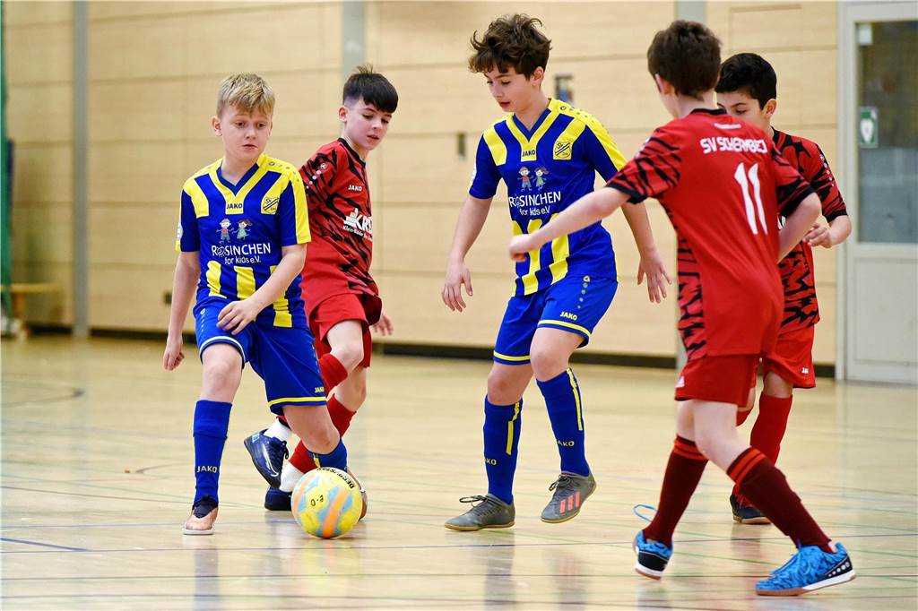 Dorstener Hallenstadtmeisterschaft der E-Junioren, 11.2.2024, Sporthalle Gesamtschule Wulfen