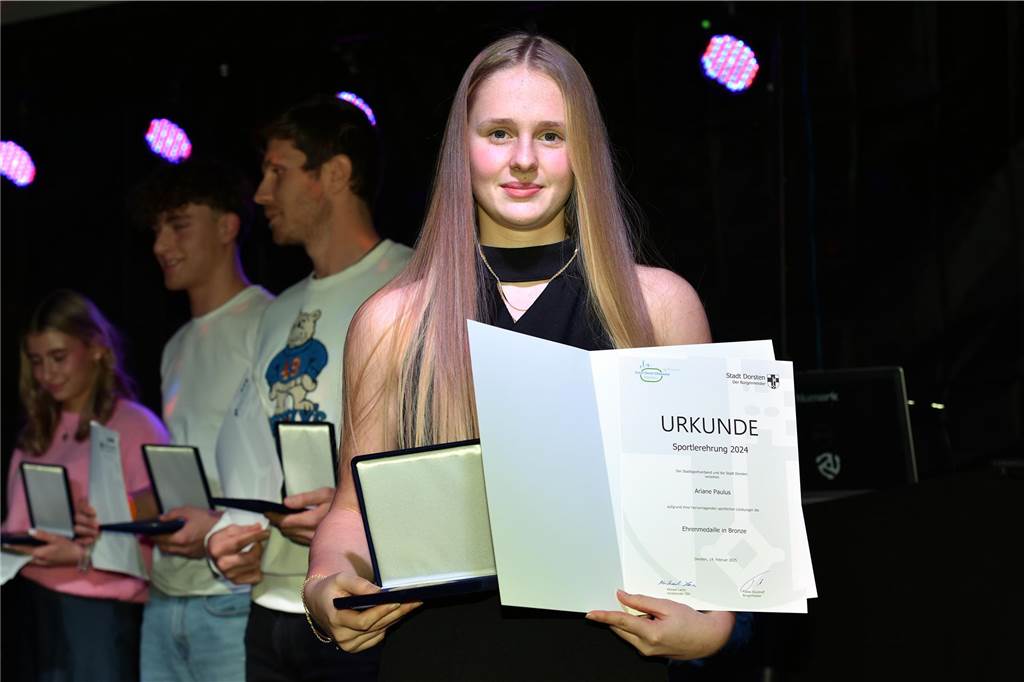 Dorstener Sportlerehrung 2024, 14.2.2025