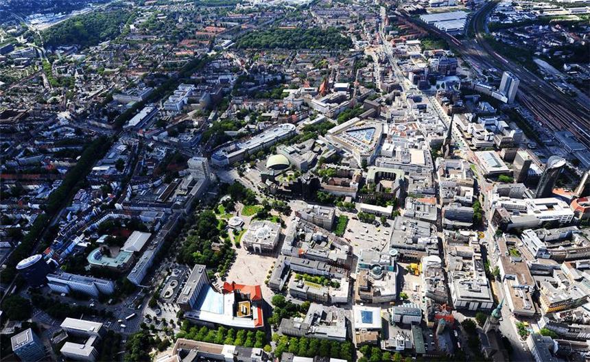 Dortmund aus der Luft.