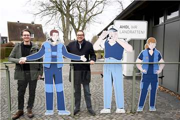 Dr. Arnulf Siebeneicker (r., Leiter des LWL-Industriemuseums Schiffshebewerk) und Mathias Wagener gaben einen Ausblick auf kommende Ausstellungen und Aktionen.
