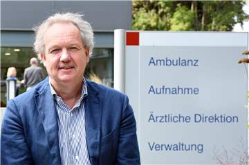 Dr. Claus Rüdiger Haas ist Chefarzt der LWL-Klinik für Kinder- und Jugendpsychiatrie in der Haard.