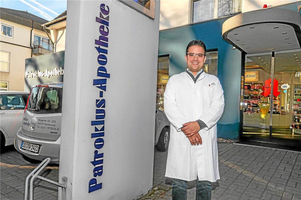 Medikamenten-Engpässe: „Standen schon mehrfach kurz vor einer Katastrophe“ Dr. Felix Tenbieg ist Sprecher der Dortmunder Apotheker und Inhaber der Patrolkus-Apotheke.