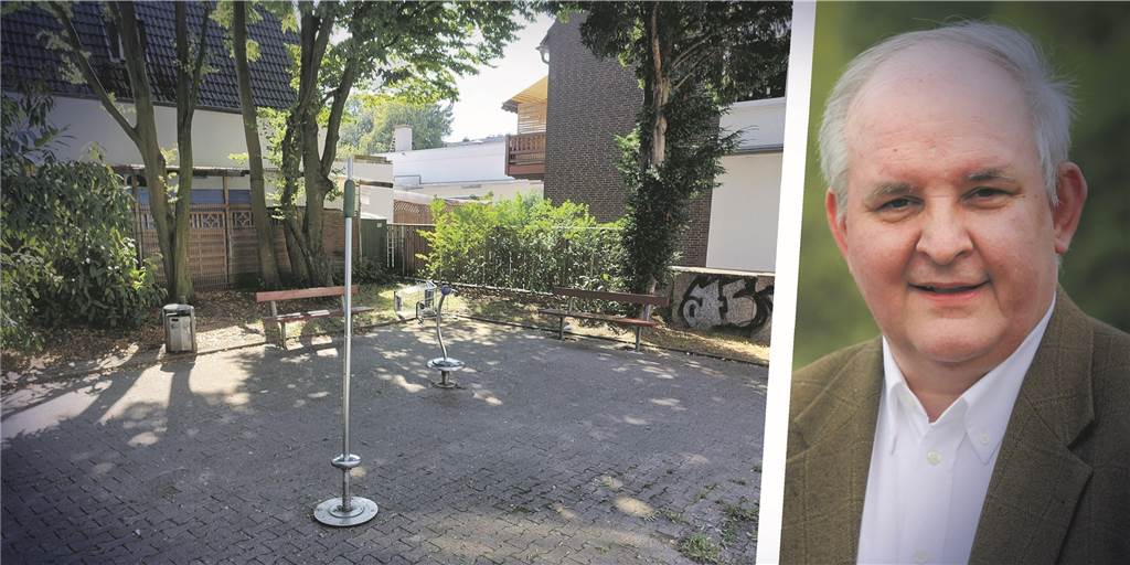 Ein sehr hässlicher Dortmunder Spielplatz sorgt für Verwirrung bei Historikern Dr. Günter Spranke bezweifelt, dass unter diesem kleinen Spielplatz in Huckarde ein Bodendenkmal schlummert.
