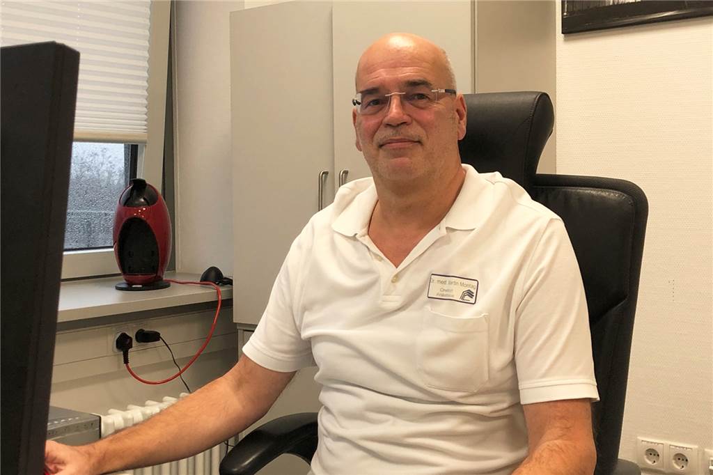 Zahl der Corona-Patienten in Castrop-Rauxeler Kliniken rasant gestiegen Dr. Martin Montag ist Ärztlicher Leiter am Evangelischen Krankenhaus (EVK) Castrop-Rauxel.