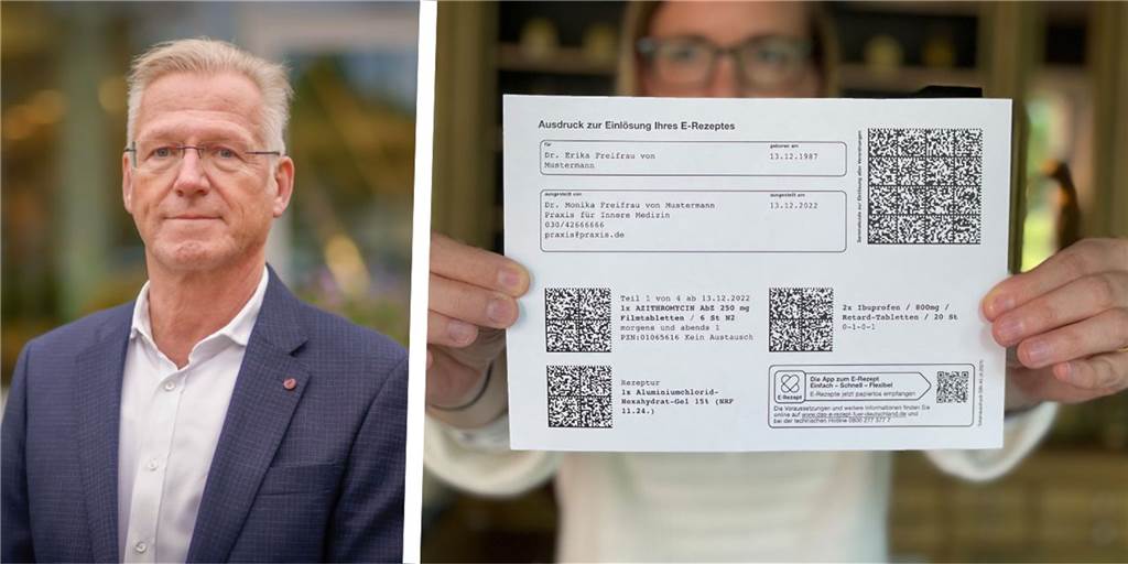 Dr. Prosper Rodewyk, Sprecher der Dortmunder Hausärzte, hält nicht viel von der derzeitigen Ausgestaltung des E-Rezepts.