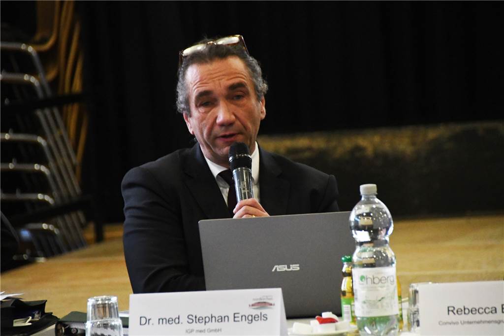 Dr. Stephan Engels, Chef der IGP med GmbH, hat Investoren um sich geschart, die das Hotelquartier in Nordkirchen bauen wollen.