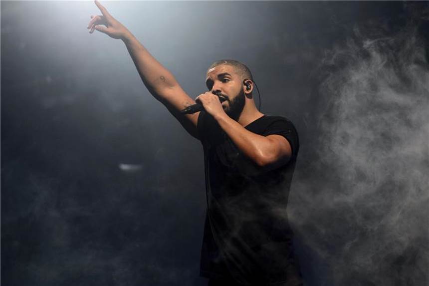 Nächster Chart-Rekord für Drake Drake eilt von Erfolg zu Erfolg. Foto: Jonathan Short/Invision/AP
