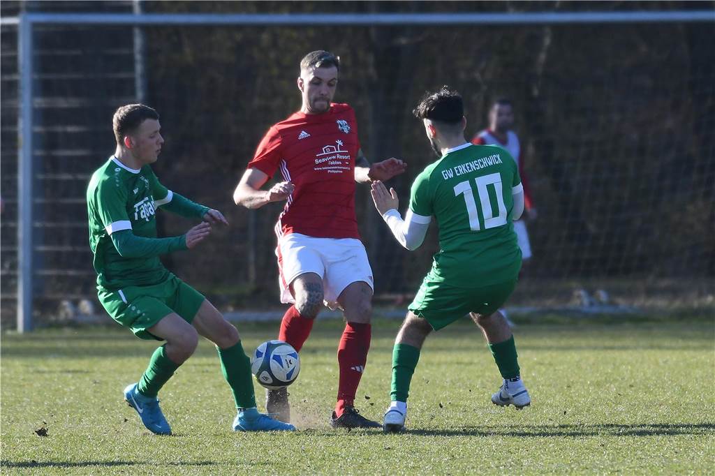 Drama in der Nachspielzeit. Der TuS Henrichenburg trifft spät und dreht damit das Spiel gegen GW Erkenschwick.