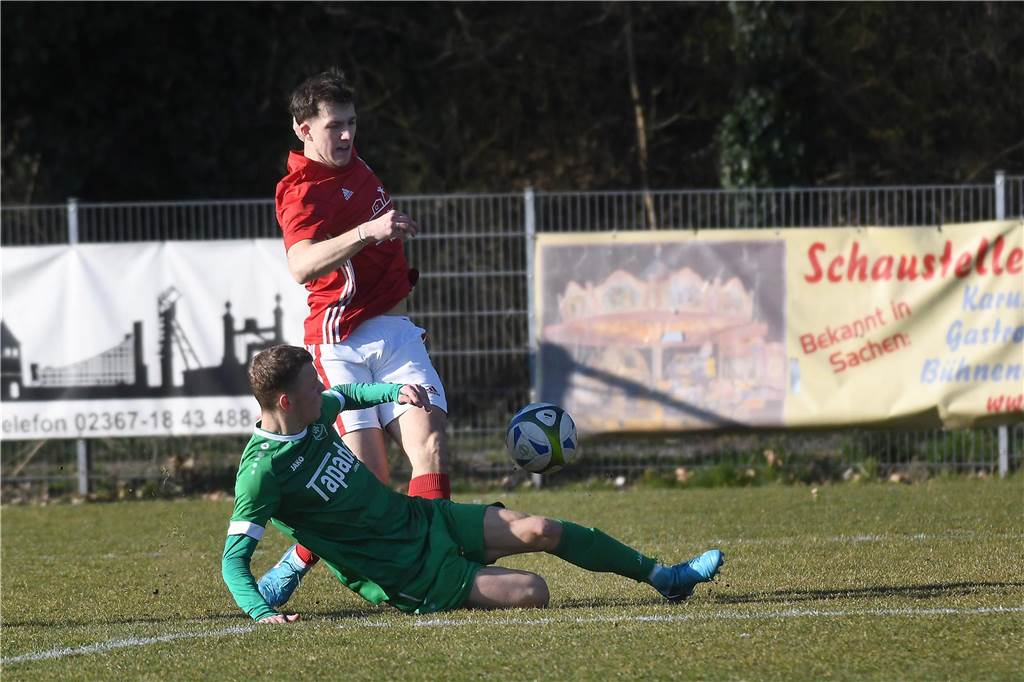 Drama in der Nachspielzeit. Der TuS Henrichenburg trifft spät und dreht damit das Spiel gegen GW Erkenschwick.