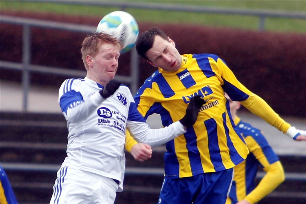 Werner SC-Kapitän Mondrian Runde will die Freundschaften am Sonntag hinten anstellen Drei Jahre lang trug Mondrian Runde das gelb-blaue Trikot.
