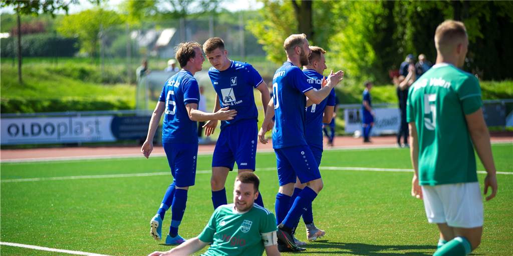 Saison-Aus für Sythener Leistungsträger - „In 27 Jahren nicht passiert“ Drei Mal konnten die Spieler des TuS Sythen gegen den TuS Velen ein Tor bejubeln.