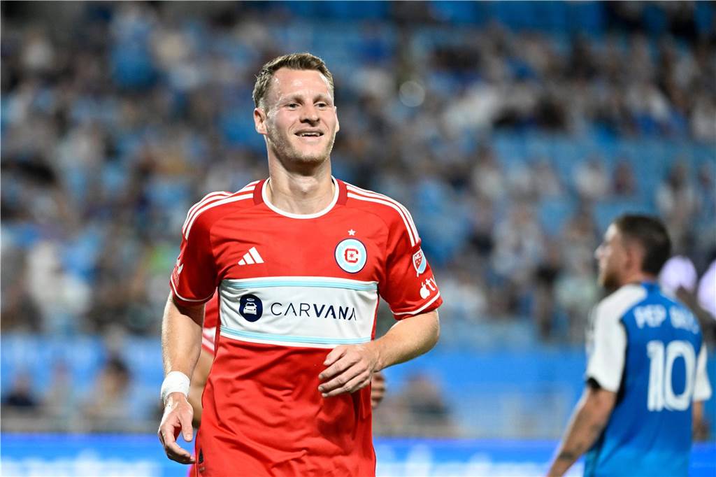 Fabian Herbers sucht ein neues Abenteuer: Aus nach sechs Jahren bei Chicago Fire Drei Saisontore erzielte Fabian Herbers für Chicago Fire in der abgelaufenen Saison.