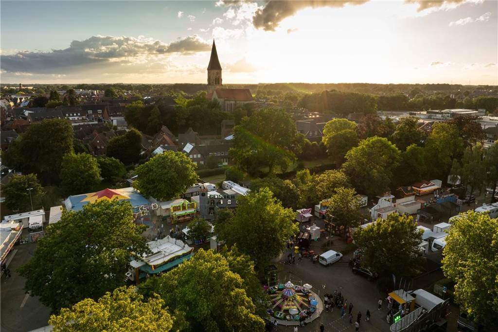 Kirmes von oben