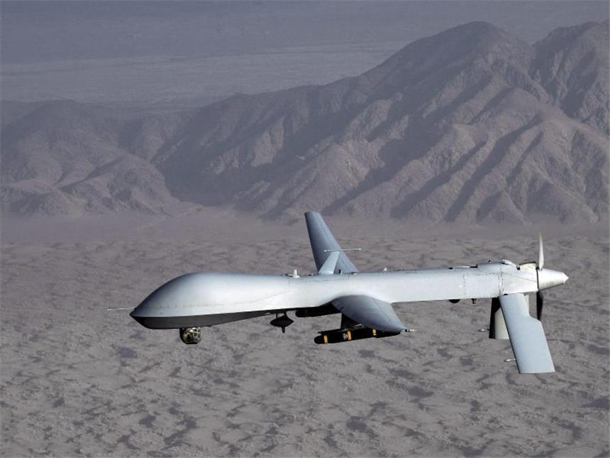 Dutzende zivile Tote bei US-Luftangriff im Norden Syriens Drohne der US Air Force. Foto: Lt. Col. Leslie Pratt/Symbol