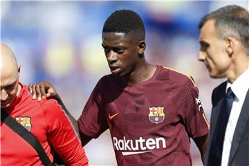 Droht dem FC Barcelona zwei Monate zu fehlen: Ex-BVB-Profi Ousmane Dembélé. Foto: Francisco Seco
