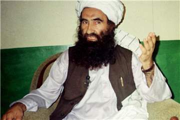 Dschalaluddin Hakkani, afghanischer Islamist, spricht während eines Interviews (Archivbild). Foto: Mohammed Riaz/AP