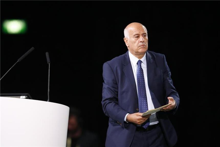 Disziplinar-Verfahren gegen palästinensischen Verbandschef Dschibril Radschub droht eine Strafe durch die FIFA. Foto: Alexander Zemlianichenko