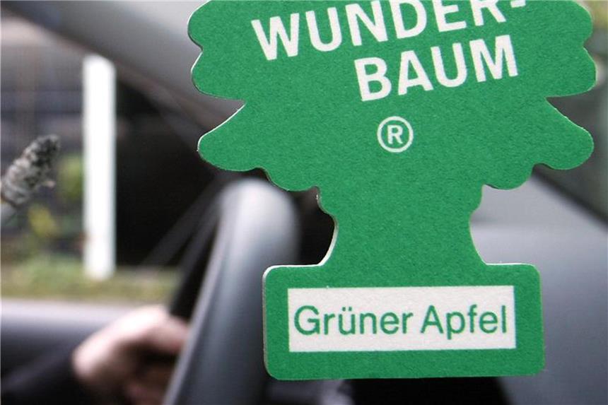 Muff im Auto mit Zitronenöl bekämpfen Duftbäume sind ein klassisches Frischeutensil für die Fahrerkabine. Wer natürliche Aromen bevorzugt, kann es auch mit Zitronenöl auf einer Holzwäscheklammer probieren. Foto: Ronald Wittek