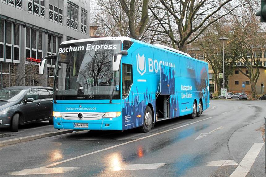 Bochum-Express bringt Touristen ins Ruhrgebiet Durch den Bochum-Express soll die Stadt deutschlandweit bekannter werden.
