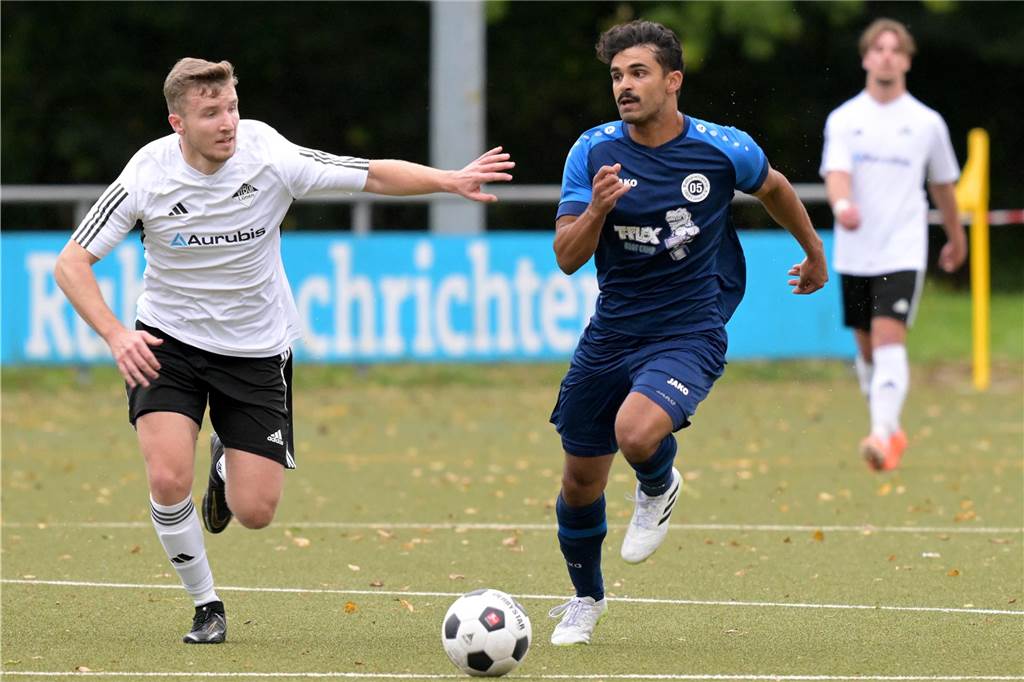 Durch ein Tor in der Nachspielzeit sicherte sich der BV Lünen im Derby beim VfB Lünen noch einen Punkt.