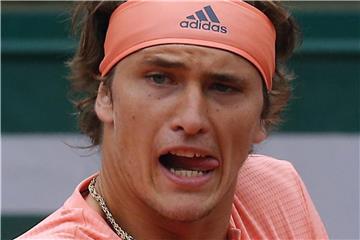 Durch eine Oberschenkelblessur ausgebremst. Alexander Zverev. Foto: Michel Euler/AP