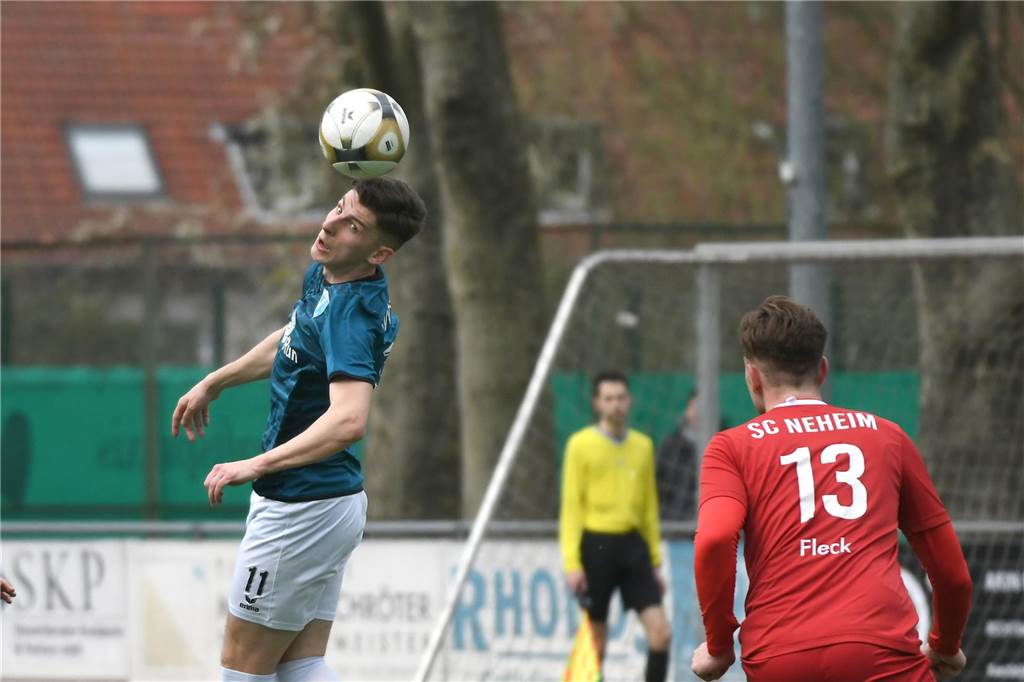 Durch einen Schnitzer in der Abwehr verspielte Wacker Obercastrop den 1:0-Sieg gegen SC Neheim und spielte in der Westfalenliga 1:1.