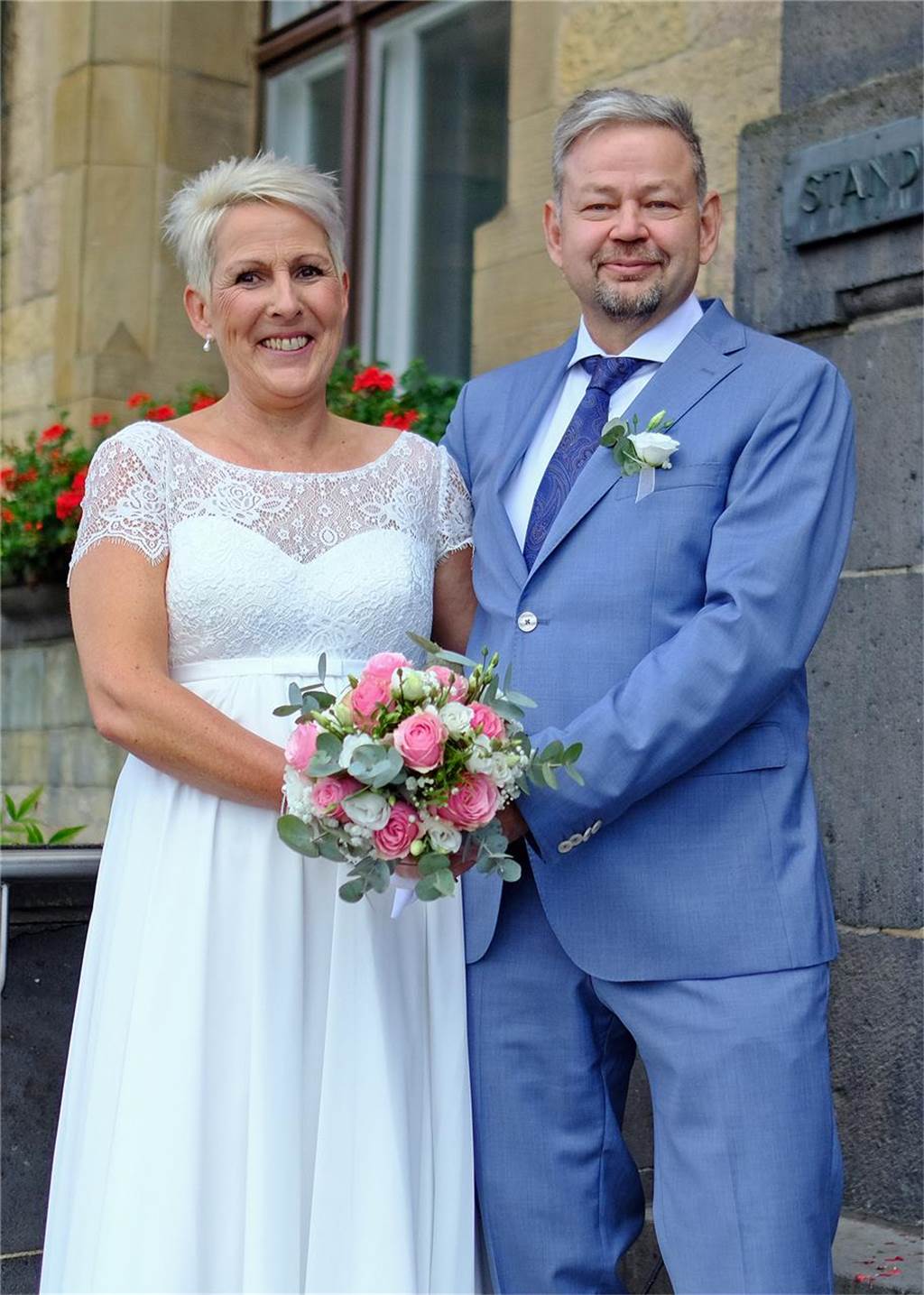 Brautpaar Jolanta Kipnowski und Markus Beckmann-Preuß