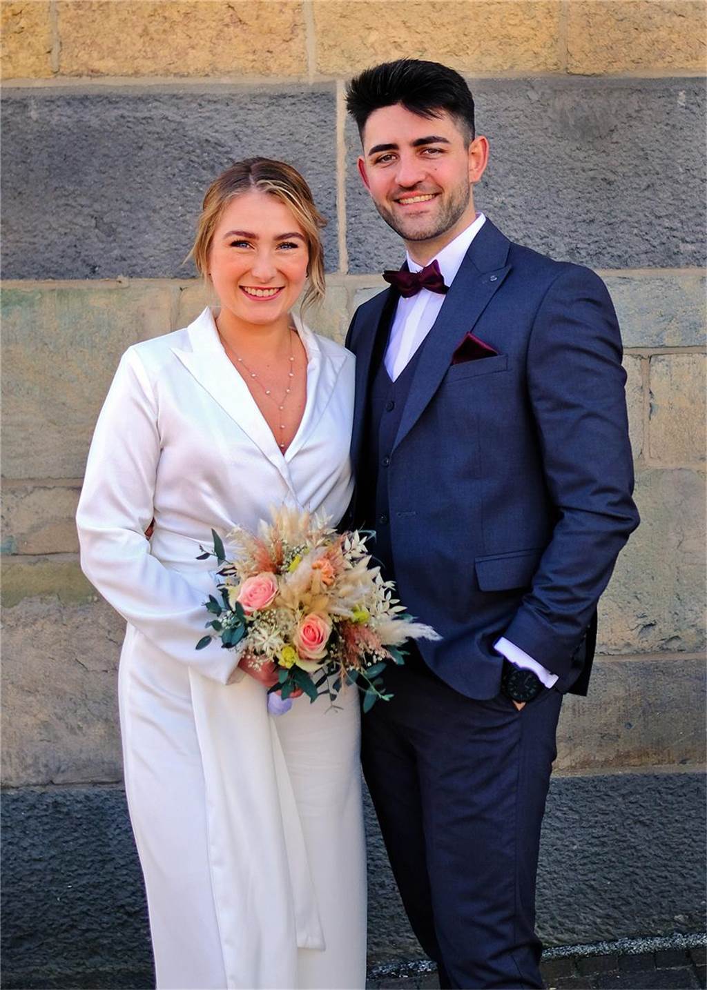 Hochzeitspaar Erika Stripling und Michail Tsiafakis