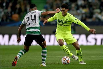 Durchwachsener Auftritt in Lissabon: BVB-Youngster Jude Bellingham (r.).