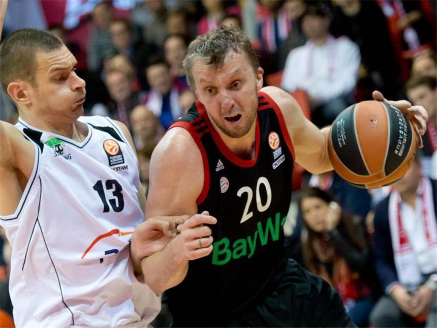 Bayern gewinnen letztes Euroleague-Heimspiel Dusko Savanovic erzielte 31 Punkte für die Bayern. Foto: Sven Hoppe