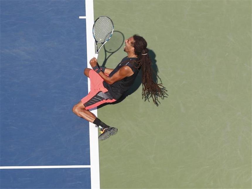 Publikumsliebling Brown und Pechvogel Stebe scheitern Dustin Brown hat dem Spanier Roberto Bautista Agut nicht genug entgegenzusetzen. Foto: Michael Noble