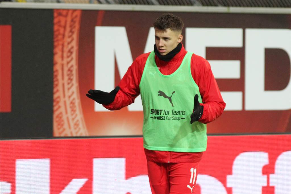 Grodowski gegen Willms: Fußballprofis aus Bork und Südkirchen treffen im direkten Duell aufeinander Dustin Willms kommt in der Rückrunde vor allem als Einwechselspieler zum Einsatz.