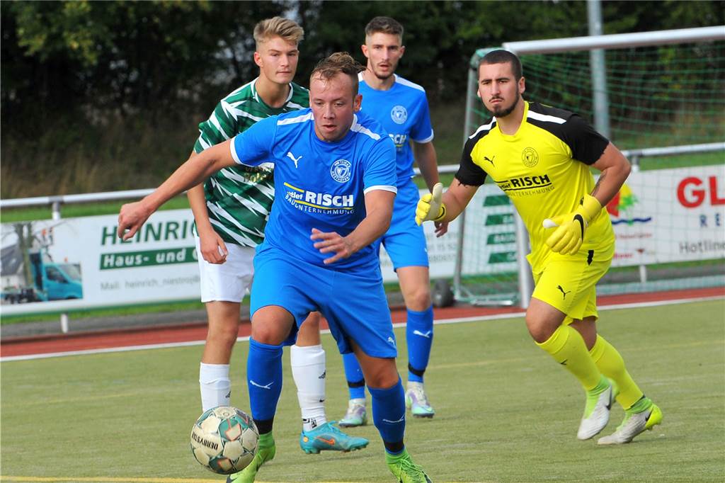 Dustin Zahlmann fehlte dem VfB Westhofen im letzten Spiel vor der Winterpause.