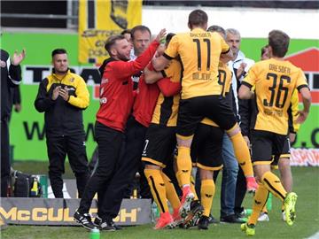 Dynamo Dresden gewinnt in Heidenheim. Foto: Stefan Puchner