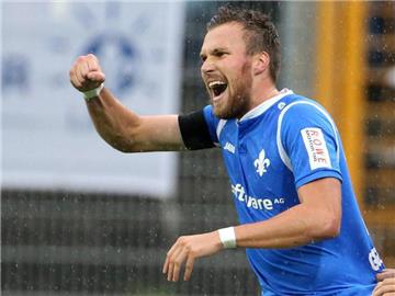 Ebnete Darmstadt mit seinem Tor zum 1:0 den Weg zum Sieg über St. Pauli: Weltmeister Kevin Großkreutz. Foto: Thomas Frey