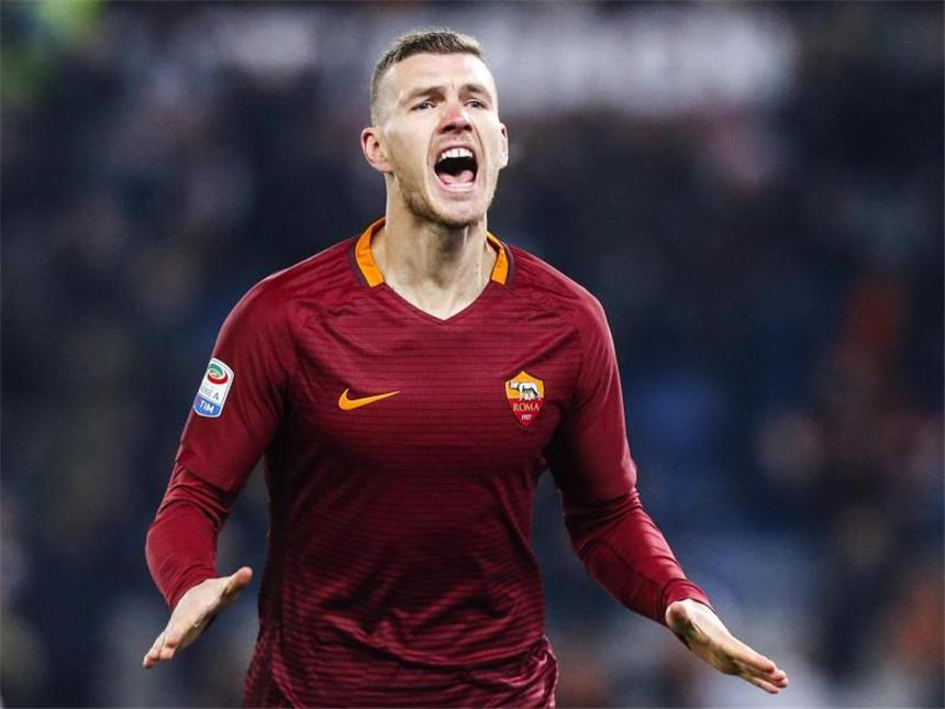 Juventus festigt Tabellenspitze - AS Rom siegt dank Dzeko Edin Dzeko schoss die AS Roma zum 1:0-Sieg. Foto: Angelo Carconi