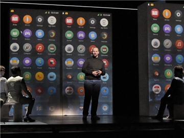 Edward Parks als DSteve Jobs bei der Weltpremiere der Oper "The (R)evolution of Steve Jobs" in Santa Fe. Foto: Ken Howard