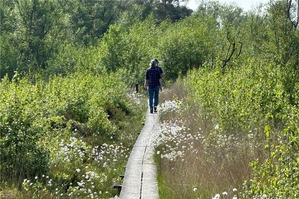 Menschen im Wooldse Veen.