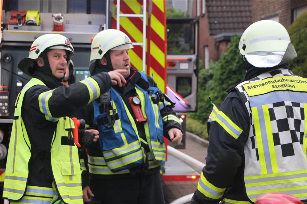Ein anspruchsvolles Szenario stellte sich den Einsatzkräften an der Wohnanlage für ambulant betreutes Wohnen. 