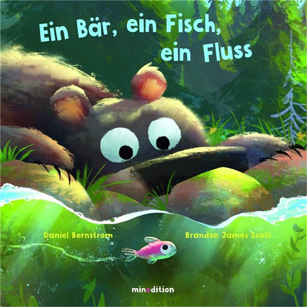 Bücher Beckmann empfiehlt: Diese Kinderbücher sind gute Weihnachtsgeschenke Ein Bär, ein Fisch, ein Fluss aus dem minedition Verlag