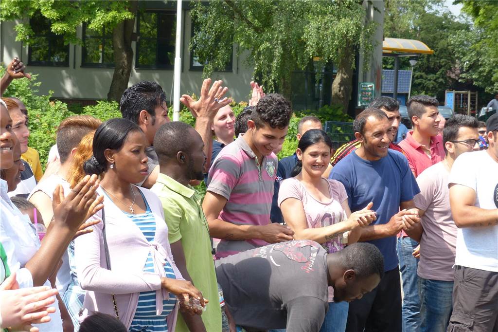Begegnungsfest mit Flüchtlingen: „Offen, friedlich und nicht Fort Knox“ Ein Begegnungsfest wie 2016 soll das Fest am Samstag, 19. August, in Bork werden: offen und fröhlich. Das hoffen die Veranstalter.